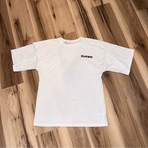 Playboy x Missguided Women’s White Tee